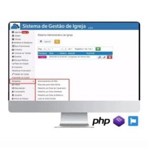 Script for Church Administration Management in PHP